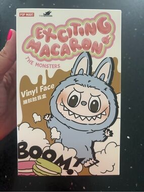 POP MART Exciting Macaron Series, The Monsters, Soymilk Version, NIB